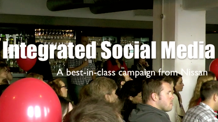 Nissan's integrated social media campaign during #SMWLDN
