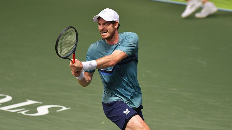Andy Murray at Stockholm Open