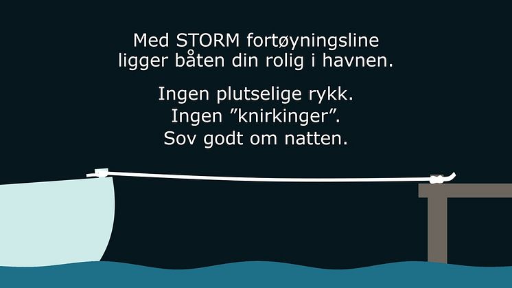 (NO) Fortøyningsline STORM fra PolyRopes