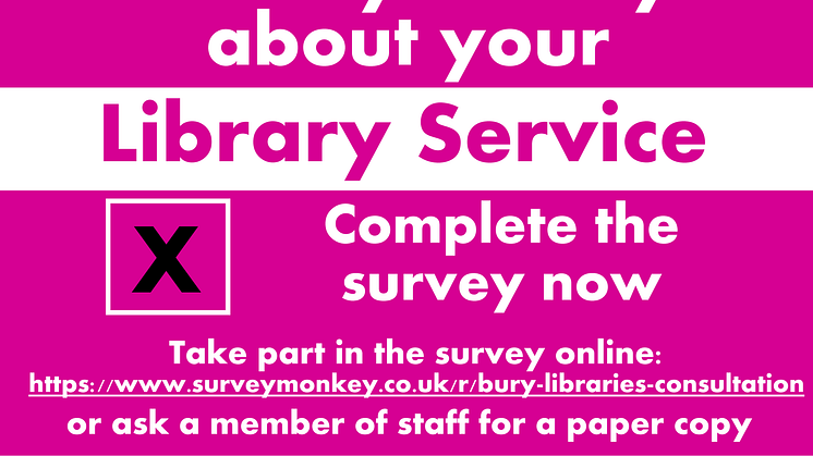 Libraries review – consultation starts today