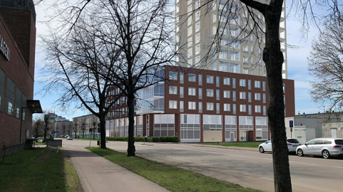 Bostadsrätter och ett nytt vårdboende på Orrholmen i Karlstad