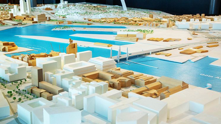 Modell framtidens Göteborg