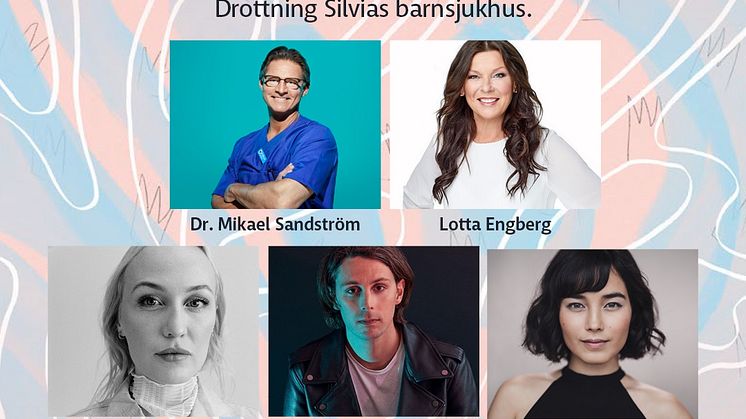 Albin Lee Meldau, Moonica Mac, Lotta Engberg och GöteborgsOperans artister – här är alla som framträder vid insamlingsgalan Glädje läker 12 maj
