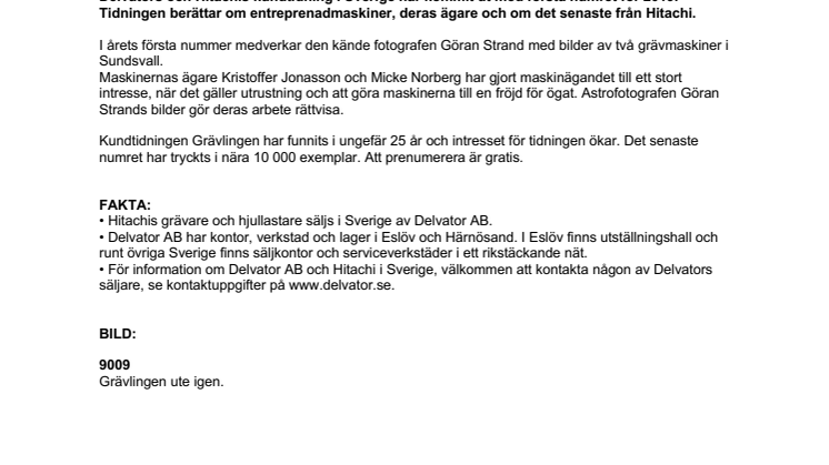 Hitachis kundtidning – nytt nummer ute