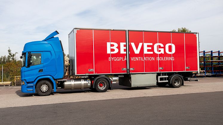 Testar biogas för 100 procent fossilfria transporter