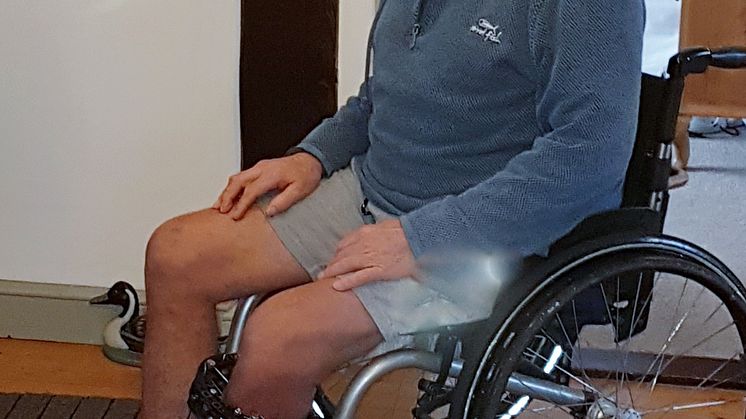 Greg Gregory - before he could walk again