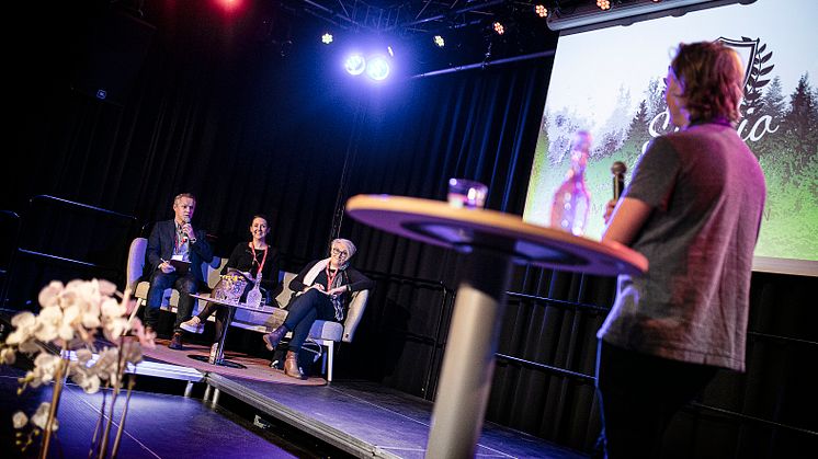 Finalisten Linus Bergman från Högsäter