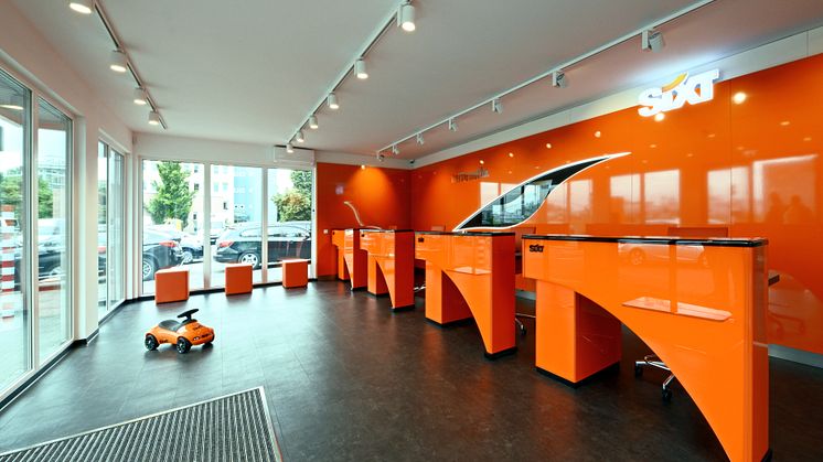 Das neue Sixt Servicezentrum in Modulbauweise - Innenansicht
