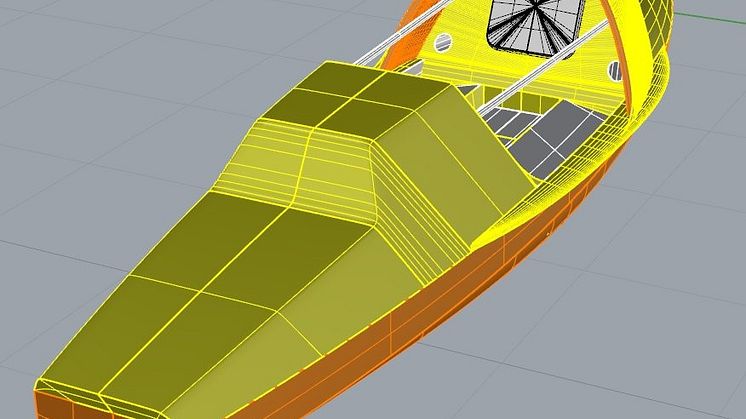 Image - Ocean Signal - A rendering of the Antrim-designed ocean rowboat to be built by James Betts Enterprises for Lia Ditton