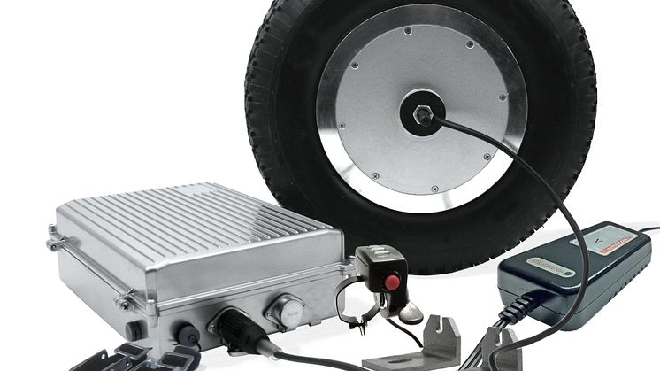Styrbjörn, motor till skottkärran