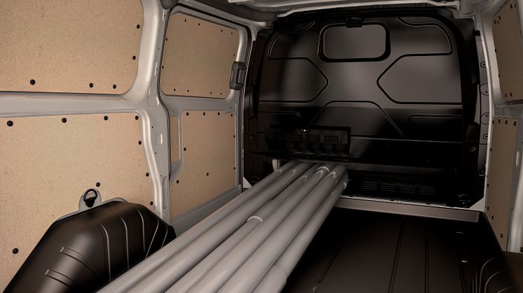 Ford Transit Custom, innvendig
