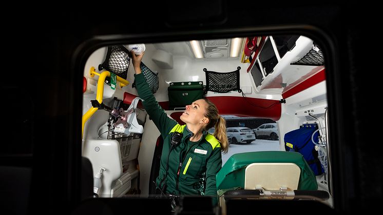 Mercedes-Benz eVito - eldriven ambulans