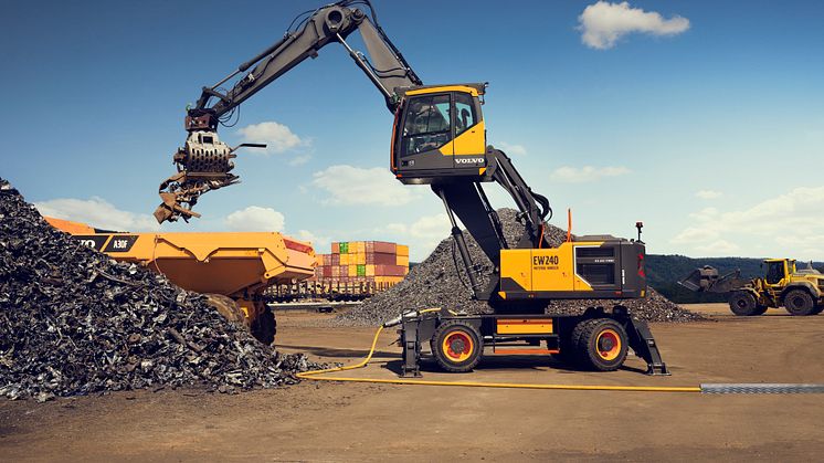 Volvo EW240 Electric Material Handler - förhöjd hytt