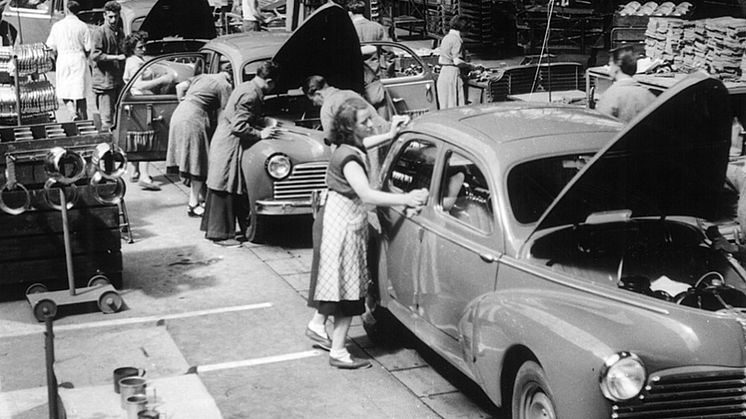 Peugeots fabrik i Sochaux firar 100 år!
