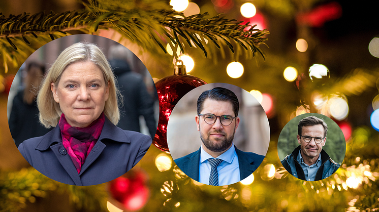 Magdalena Andersson (S) toppar än en gång listan på vilken partiledare som svenska folket helst vill äta julbord hos.