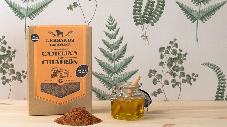 Tre Kullor Camelina och Chiafrön