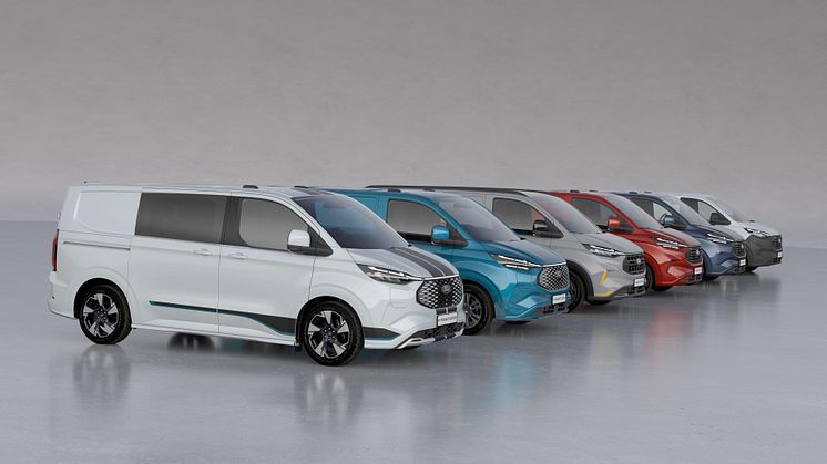 Ford Transit Custom Range