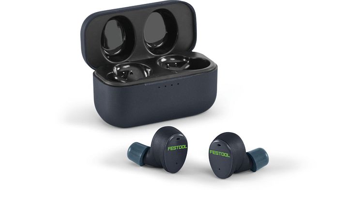 Festool lancerer nye Bluetooth høreværn GHS 25 I. De opfylder kravene til professionelle høreværn ifølge EU-standarden EN352. Foto: Festool.