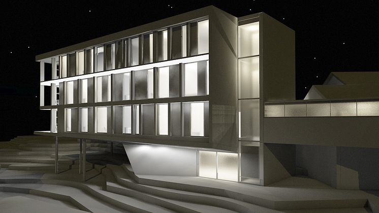 Rorbuhotell, Lovund. Valrygg Architecture