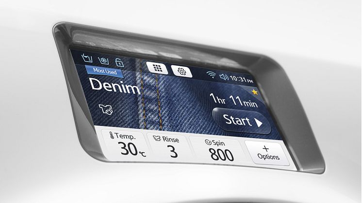 Samsungs senaste tvättmaskin WW9000 nu i butik