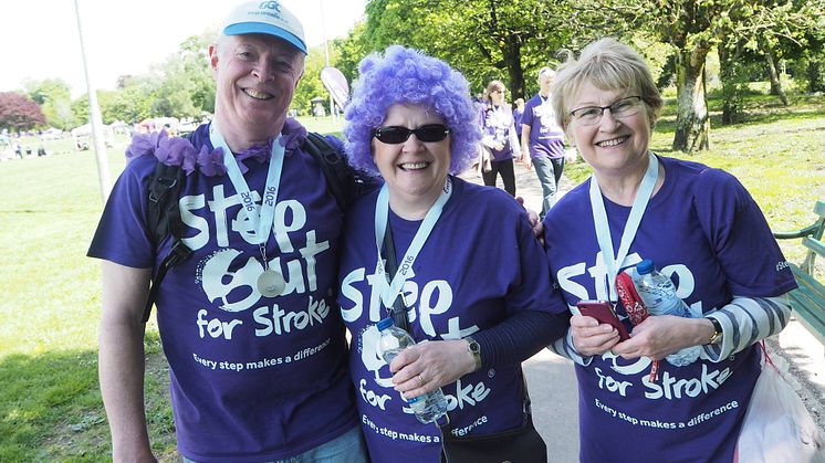​Step Out in Staffordshire to support stroke survivors