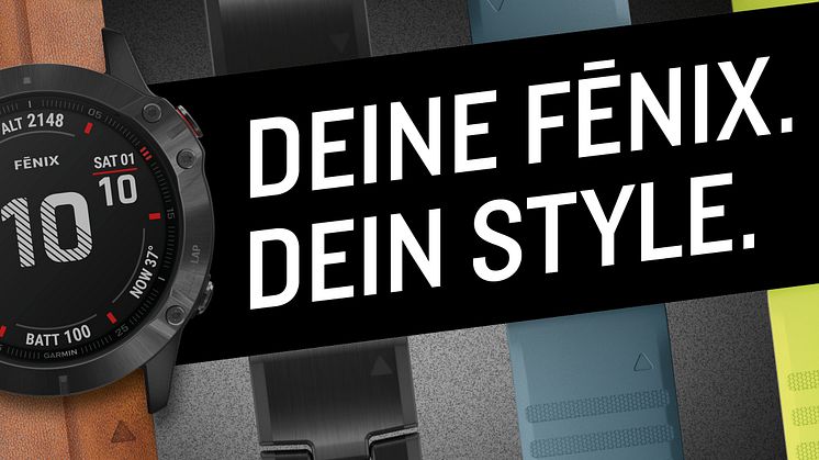 Individuelle Uhrendesigns ab sofort im Garmin Flagship-Store in München.
