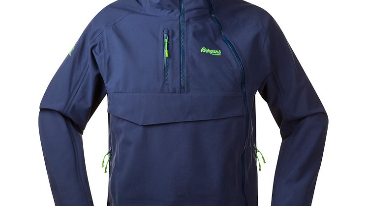 Lifjell Anorak - Navy/Timothy Green