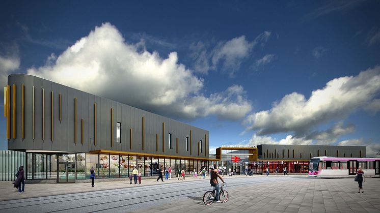 The new Wolverhampton Railway Station