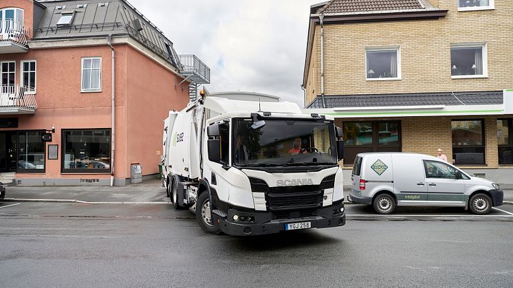 Scania L-Baureihe in der Stadt