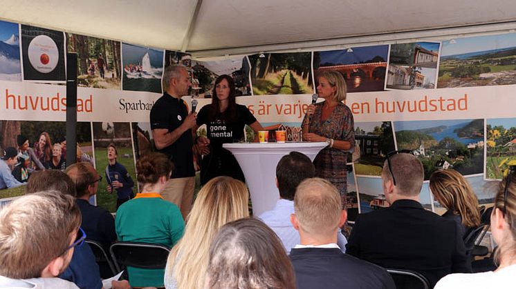 Arturo Arques, Elin Helander och Karolina Losell i seminariet: Har smarta människor bättre ekonomi?