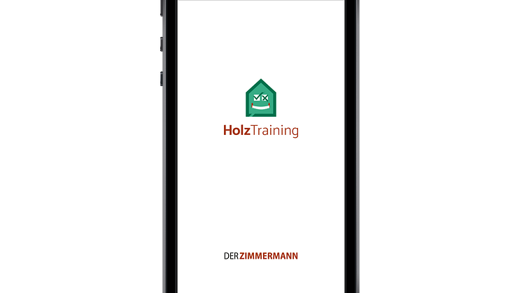 Die theoretische Zimmerer-Prüfung steht vor der Tür? Mit der neuen App "HolzTraining" können Auszubildende und Meisterschüler ihr Wissen zum Holzbau aufbauen und prüfen.