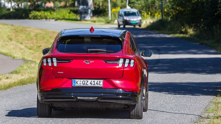 Ford Mustang Mach-E  preproduksjonsbil, Norge, Sommeren 2020