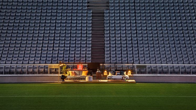 Audi og Airbnb laver midlertidigt hjem på sidelinjen af Allianz Arena