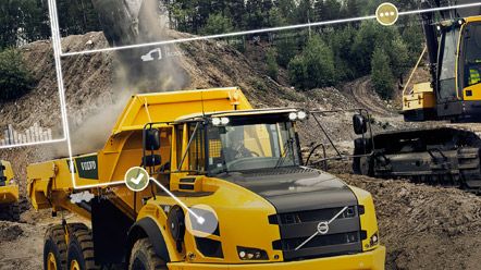 Presentatörer: Stefan Pettersson, Application Engineer hos Volvo CE och Martin Karlsson, anläggningsingjenör och utbildare hos Swecon.
