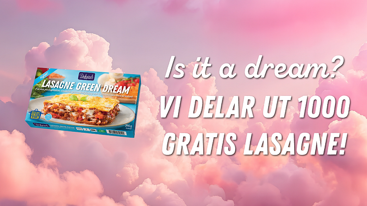 Green Dream - Dafgårds nya drömlasagne!  