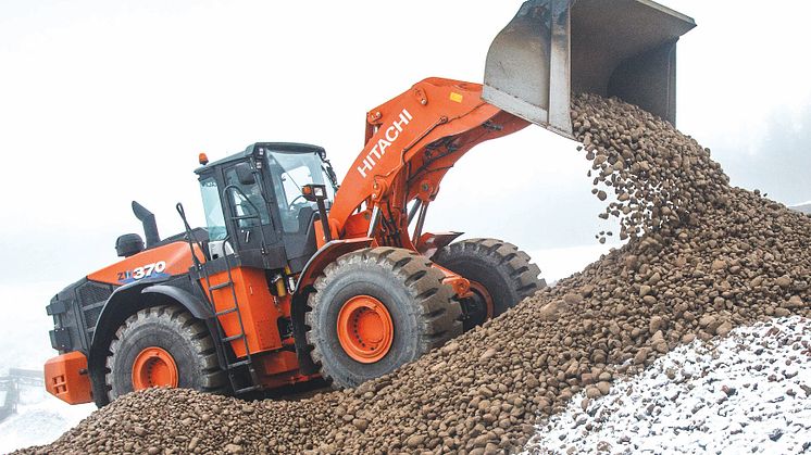 Hitachi 35 tons hjullastare ZW370-6