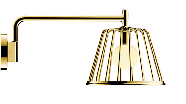 Axor_LampShower_by Nendo_Wall_Gold