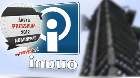 Induo nominerade till Årets Pressrum 2012