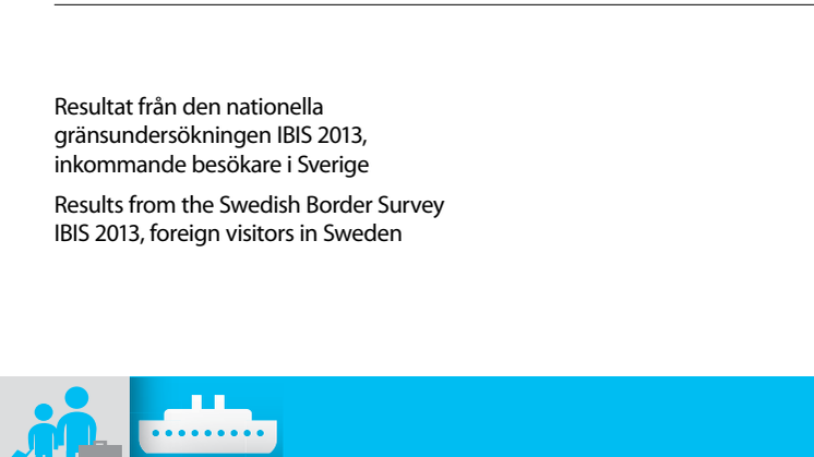 Gränsundersökningen IBIS 2013