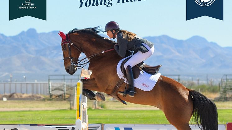 JENSEN gymnasium lanserar ryttarprofil i samarbete med Runsten Equestrian