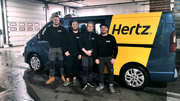 Teamet fra Hertz Svolvær