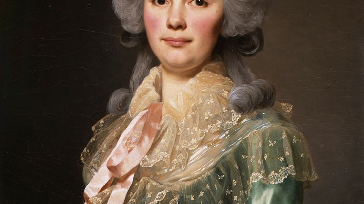 3040. A. Roslin, Portrait présumé de Mlle de Fontenay