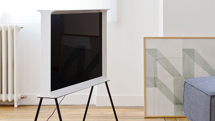 Samsung Serif TV, white