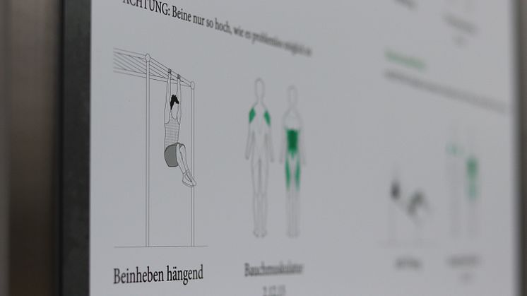 Eröffnung Calisthenics-Fitnessparcours im März 2023