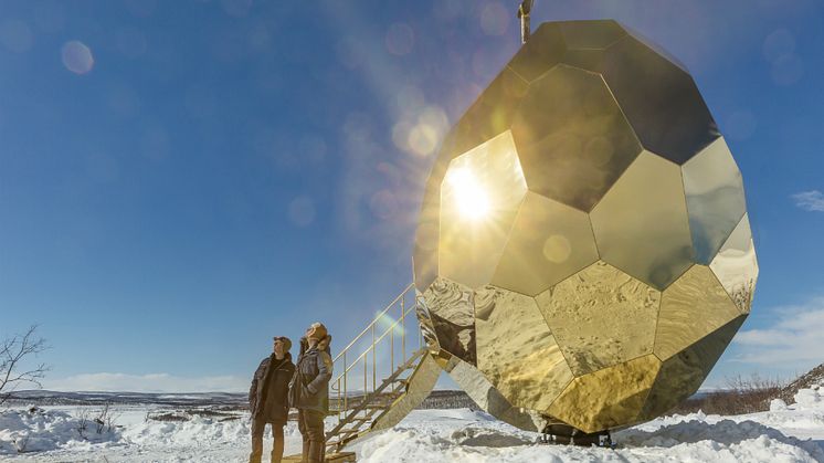 Solar Egg av Bigert och Bergström för Riksbyggen. Foto: Jean-Baptiste Engblad Béranger 