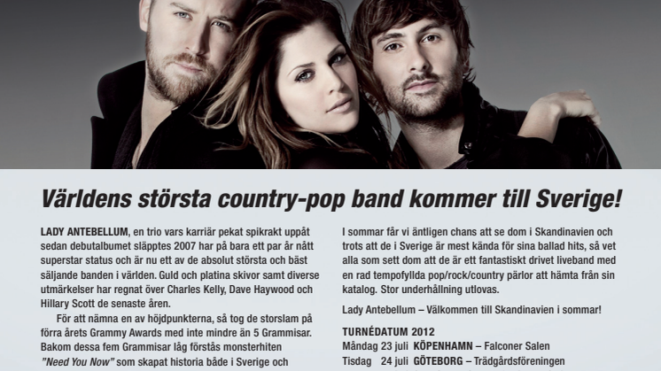 LADY ANTEBELLUM
