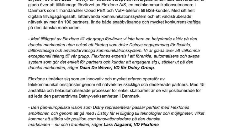 Dstny PRM - Dstny förvärvar Flexfone.pdf