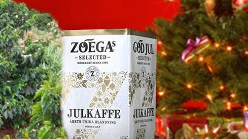 Gran och hållbart kaffe skänker julglädje