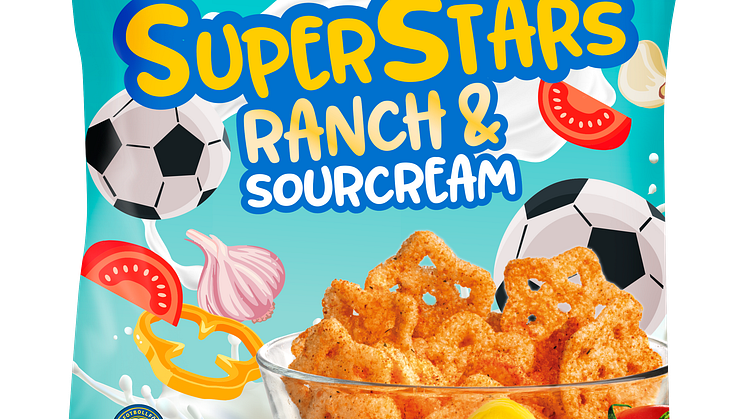 11464 Ltd sommar Superstars Ranch & sourcream 85g