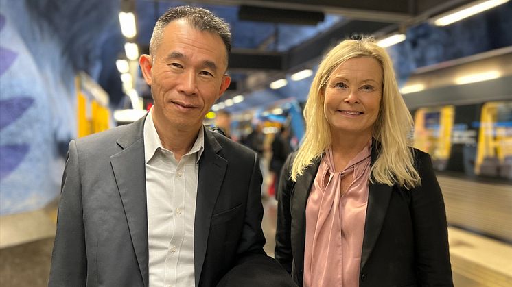 Ling Wee Lee och Anna Höjer 